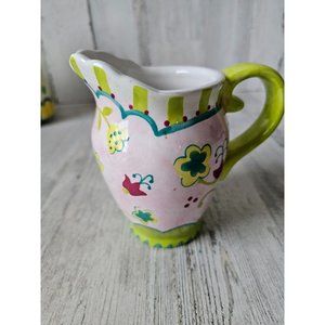 Cupcakes cartwheels hodges‎ creamer mini flower spring vintage